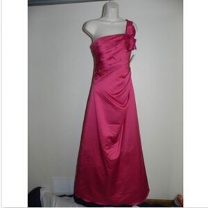 Davids Bridal Dress Size 2 Watermelon Pink NWT